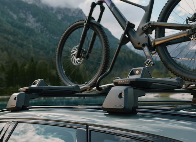 vue barre de toit du Volvo XC60