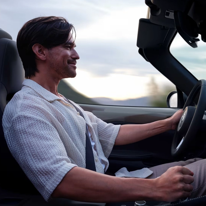 Mazda MX-5 vue conducteur